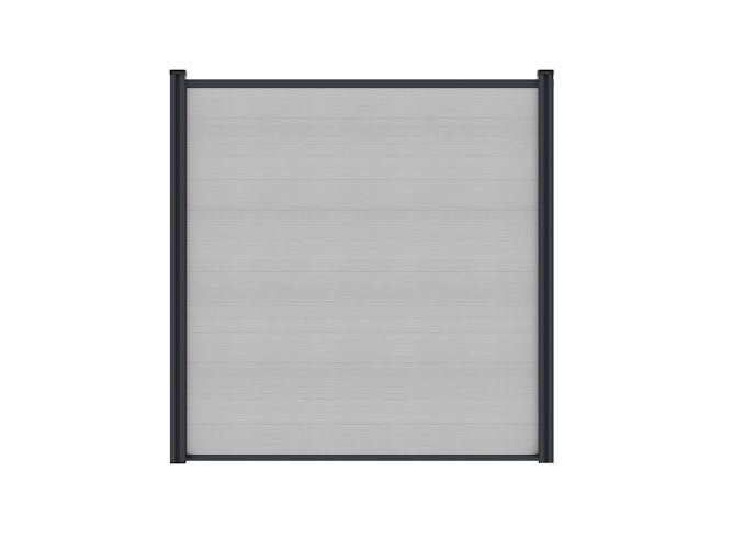T&J MAX WPC Steckzaunset 175 x 168 cm