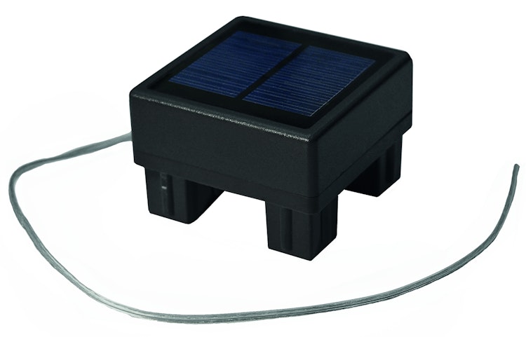 T&J Gotland-Serie LED-Zwischenleiste inkl. Solarpfostenkappe