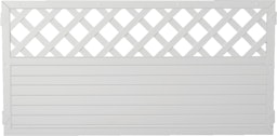 T&J LIGHTLINE Kunststoff Zaun Ranki 1800 x 900mm, weißZubehörbild