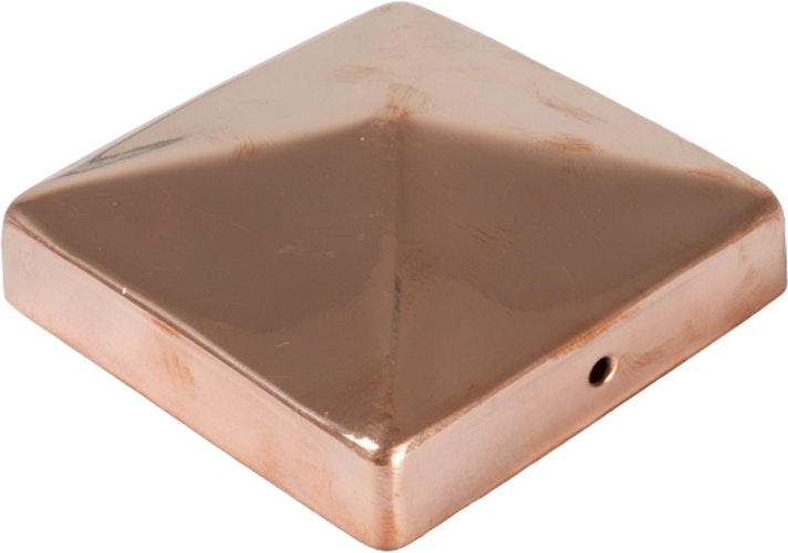 T&J Pfostenabdeckung Metall Pyramidenform