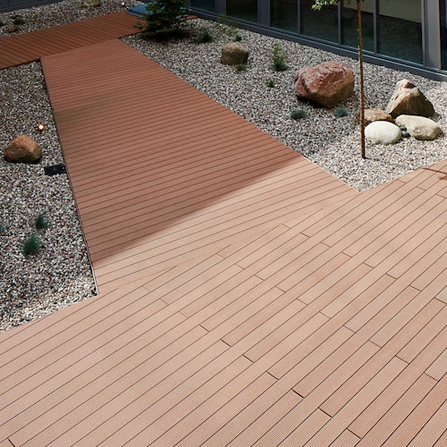 UPM ProFi Terrassendiele Design Deck-Herbstbraun