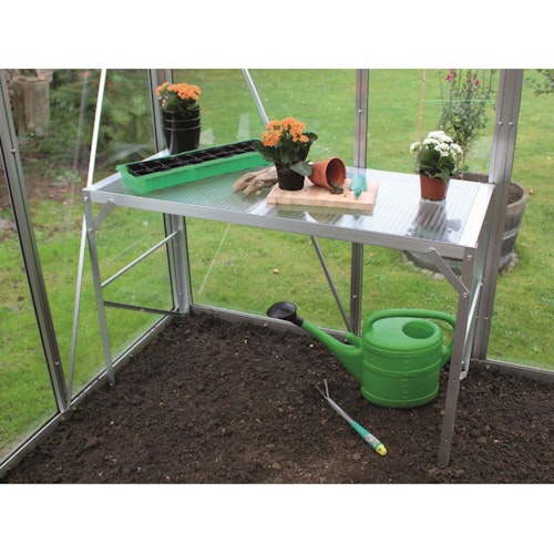 Vitavia Aluminium-Tisch mit Hohlkammerplatten - 1 Ebene