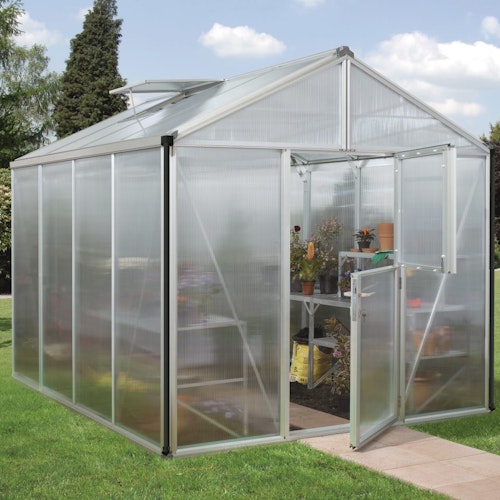 Vitavia Gewächshaus Zeus 8100 inkl. 2 Dachfenstern - 8,1 m²