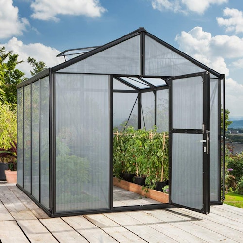 Vitavia Gewächshaus Zeus 8100 inkl. 2 Dachfenstern - 8,1 m²