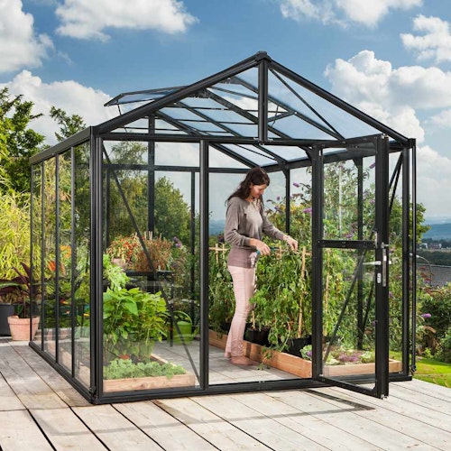 Vitavia Gewächshaus Zeus 8100 inkl. 2 Dachfenstern - 8,1 m²