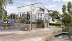 Vitavia Gewächshaus Cassandra 11500 inkl. Sockelmauer - 11,5 m²