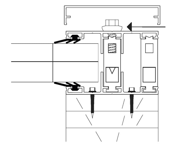 T&J TEJEALU Thermosystem Alu Randprofil 16 mm