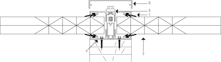 T&J TEJEALU Thermosystem Alu Verbindungsprofil 25 mm Bild