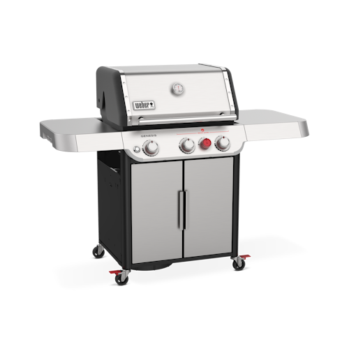 Weber stainless steel grill discount