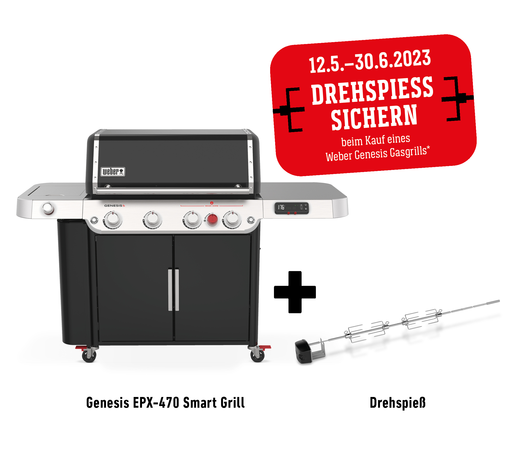 Vorschaubild Galerie Weber Gasgrill Genesis EPX-470 Smart Grill