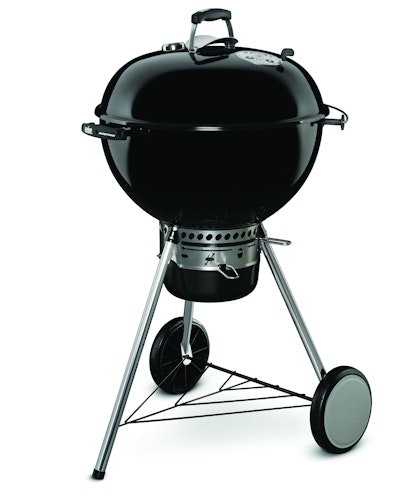 Weber Master-Touch (GBS) Schwarz (inkl. 6kg Weber Briketts)