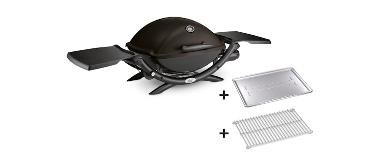 Weber Q 2200 Gasgrill Schwarz  Bild