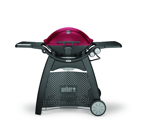 Weber Q 3200 Station Gasgrill Maroon 