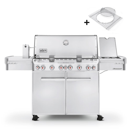 Weber Summit S-670 (GBS) Gasgrill Edelstahl