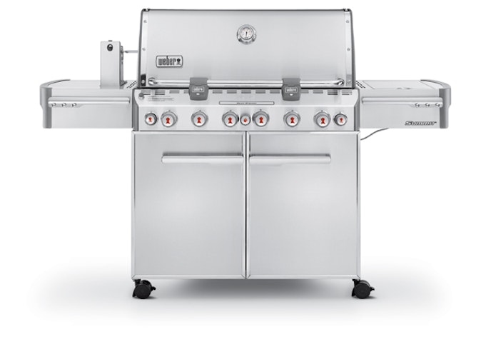 Weber Summit S-670 (GBS) Gasgrill Edelstahl