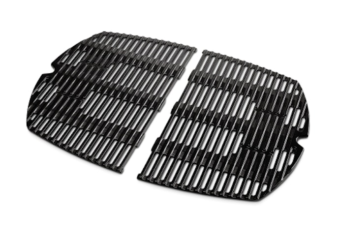 Weber Emaillierter Gusseisen Grillrost 2-teilig (für Q 300/3000-Serie) (7646)