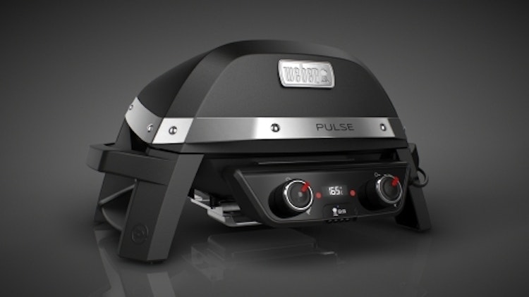 Weber Elektrogrill PULSE 2000 mit Rollwagen Bild