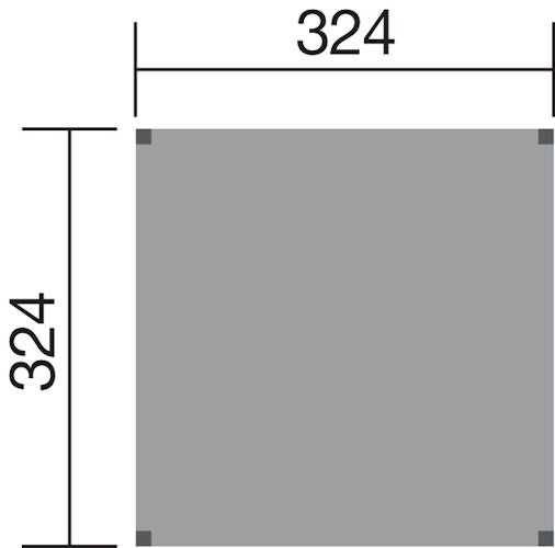 Weka Sonnendach Terrassendach Gartenoase 235 Bild