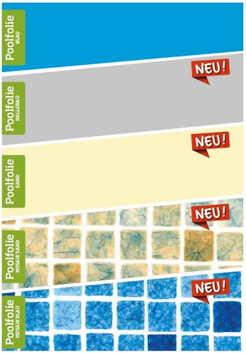 Weka Massivholzpool 595 Gr. 1 - 45 mm - 400 x 301 cm inkl. gratis Pool-Pflegeset Bild