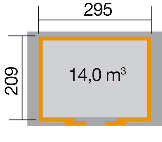 Weka 21 mm Schiebetürhaus 228 Bild