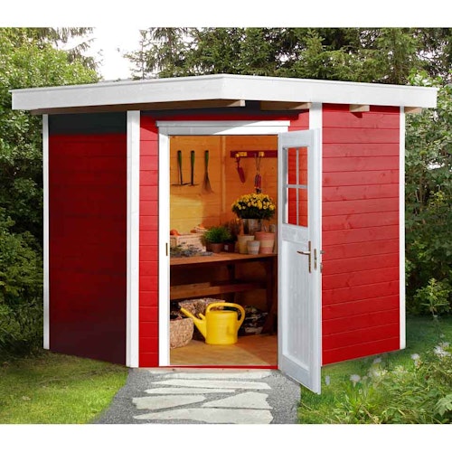 Weka 21 mm Gartenhaus 229 Eckhaus