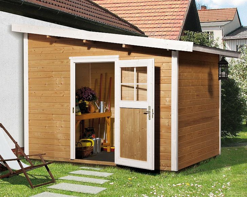 Weka 28 Mm Gartenhaus 260 Anbauhaus Mein Wekashop De