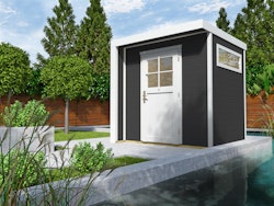 Weka Design Gartenhaus 262 mit Einzeltür - 21 mm
