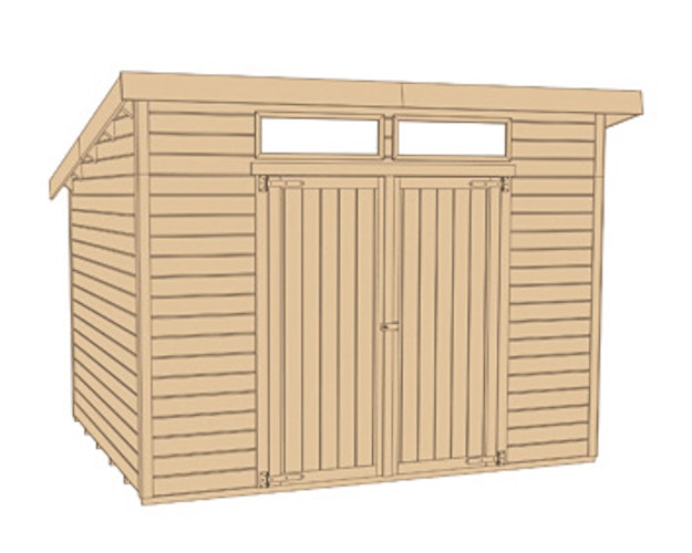 Weka 19 mm Gartenhaus 325 A