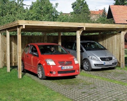 Weka Doppelcarport 618 inkl. gratis H-Pfostenanker im Wert von bis zu 399,99 €