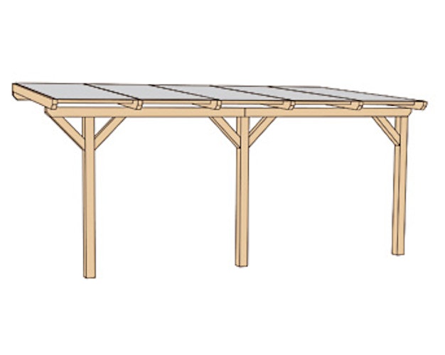 Weka Terrassenüberdachung 672 Bild