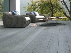 Weltholz Millboard® BULLNOSE Terrassendiele ENHANCED GRAIN Brushed Basalt 3200 mm