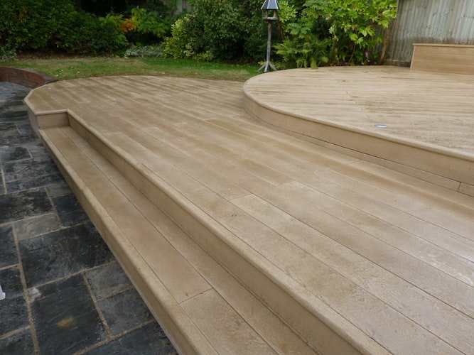 Millboard Terrassendiele ENHANCED GRAIN Golden Oak 176 x 3600 x 32 mm