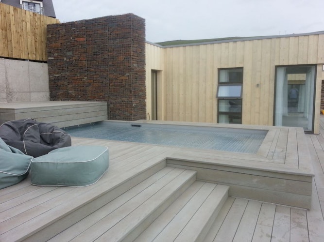 Millboard® Terrassendiele ENHANCED GRAIN Smoked Oak 176 x 3600 x 32 mm