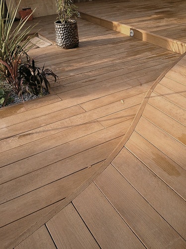 Weltholz Millboard®  Terrassendiele ENHANCED GRAIN Coppered Oak 3600 mm