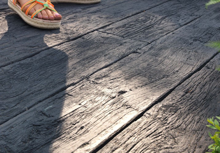 Weltholz millboard Terrassendiele WEATHERED Embered 3600 mm