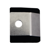 Griffwerk Flüsterfalle für PURISTO S -Graphitschwarz UV/PZ/smart2lock -für 10mm Glas