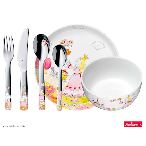 WMF Kinderbesteck-Set Prinzessin Anneli, 6-teilig