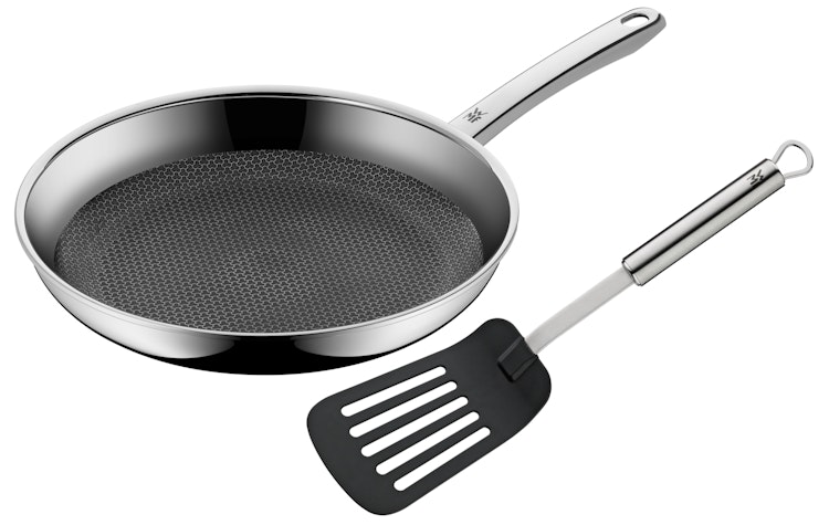 WMF Stielpfanne Ø 28 cm Profi Resist + Wender