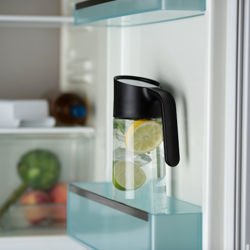 WMF Nuro Wasserkaraffe mit Griff, 1 l, schwarz