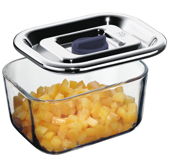 WMF Frischhalte- und Serviersystem-Set 3-teilig Top Serve mit Abtropfgitte