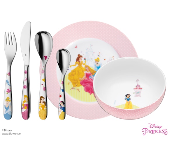 WMF Kinderbesteck-Set 6-teilig Disney Princess