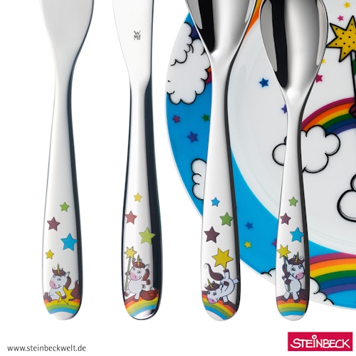 WMF Kinderset 6-teilig Unicorn / Einhorn