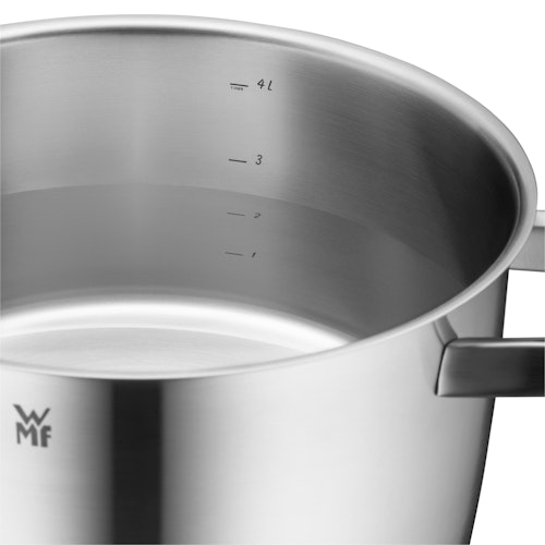 WMF Iconic Kochgeschirr-Set 2-teilig 1x Fleischtopf 22cm, 1x Stielkasserolle