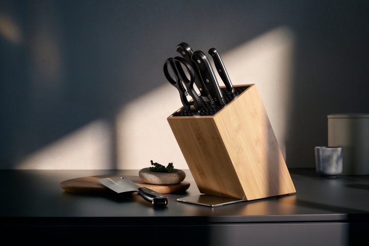 WMF Spitzenklasse Plus Messer-Vorteils-Set* mit FlexTec Messerblock für di