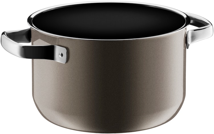 WMF Fusiontec Mineral Fleischtopf mit Glasdeckel, 20 cm, Dark Brass