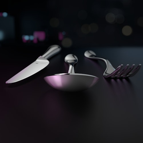 WMF Merit Besteck-Set, 66-teilig, Cromargan protect®