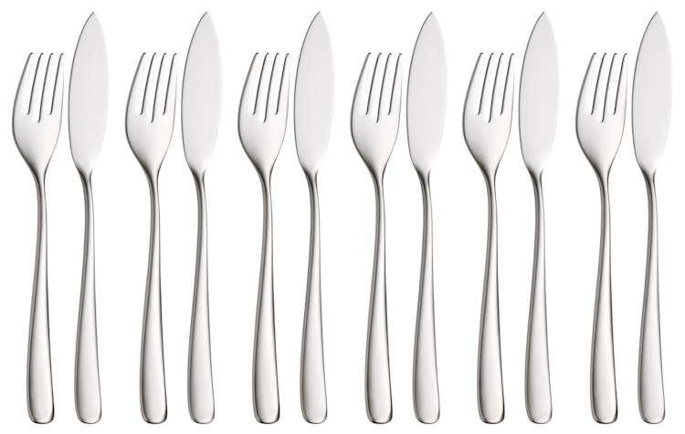 WMF Fischbesteck-Set Vision , 12-teilig