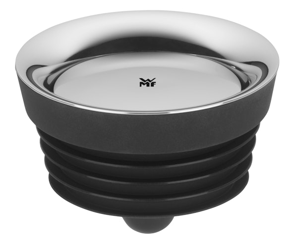 WMF Wasserkaraffe 1,0 l schwarz Basic mit 2 Fruchtspießen