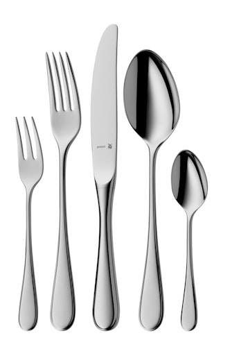 WMF Kent Plus Besteck-Set, 30-teilig, Cromargan protect®