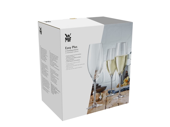 WMF Champagnerkelch-Set 6 Stück easy Plus